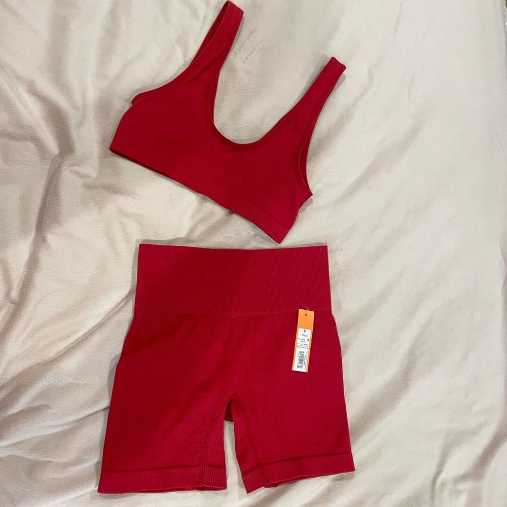 Red Workout Set from Target!
